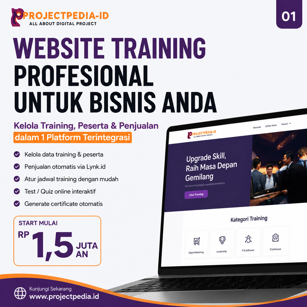 Website Application for informal education