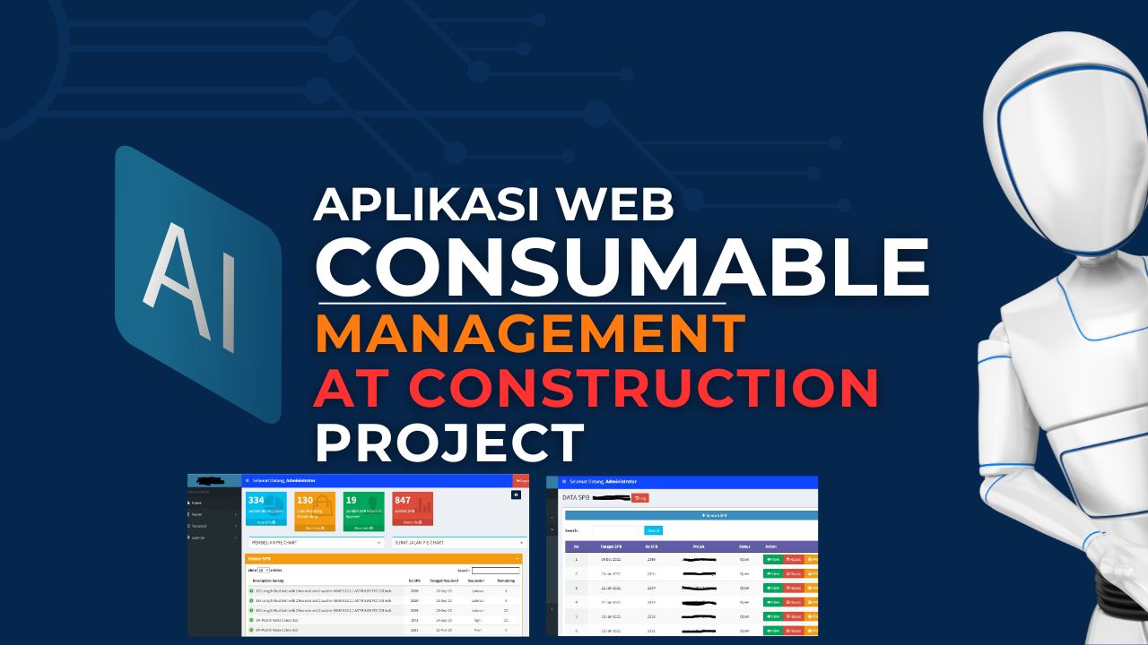 Construction Project Warehouse Management Application